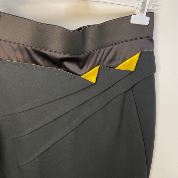 Donna Karan pencil skirt with mix materials Size 12 - Picture 6 of 11